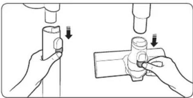 SAMSUNG Jet 70 light - De accessoires gebruiken - 1