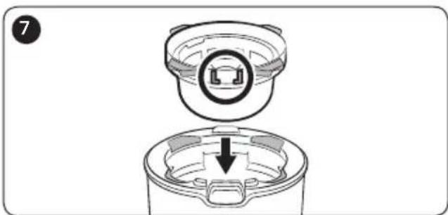 SAMSUNG Jet 70 light - Leeren und Reinigen des Staubbehalters - 5