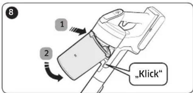 SAMSUNG Jet 70 light - Leeren und Reinigen des Staubbehalters - 8