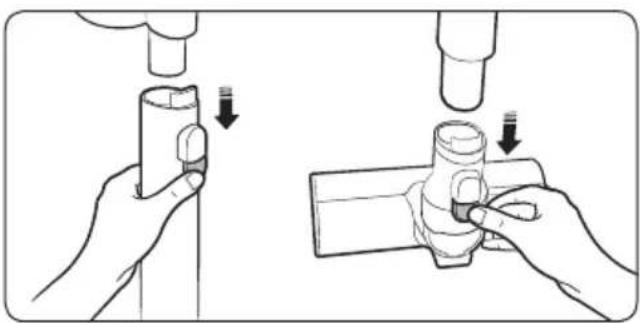 SAMSUNG Jet 75 elite - De accessoires gebruiken - 1