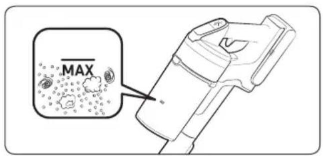 SAMSUNG Jet 75 pet extra - Lorsque vous videz le réservoir de poussière - 1