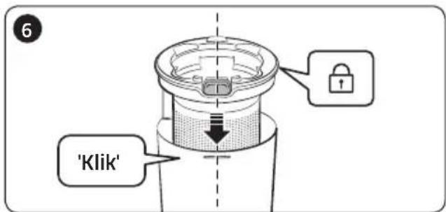 SAMSUNG Jet 75 pet extra - De stofopvangbak legen en schoonmaken - 6