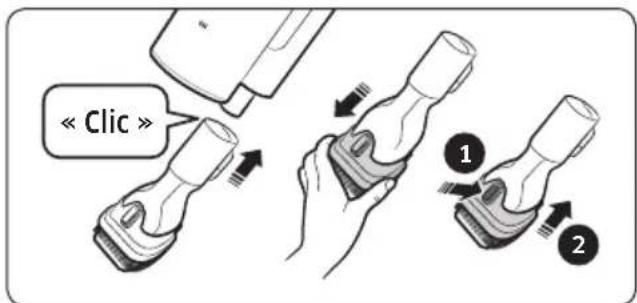 SAMSUNG Jet 75 pet extra - Mini brosse motorisée - 1
