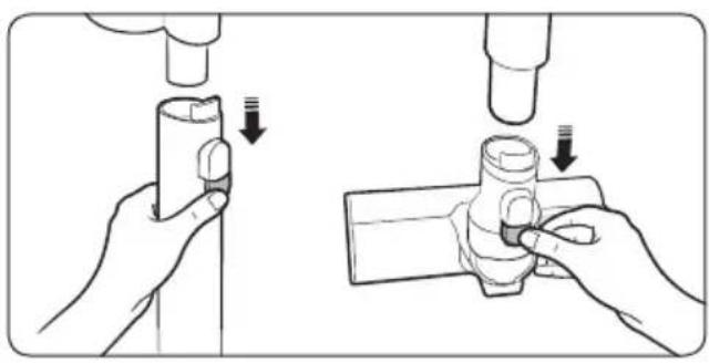 SAMSUNG Jet 75 pet extra - Utilisation des accessoires - 1