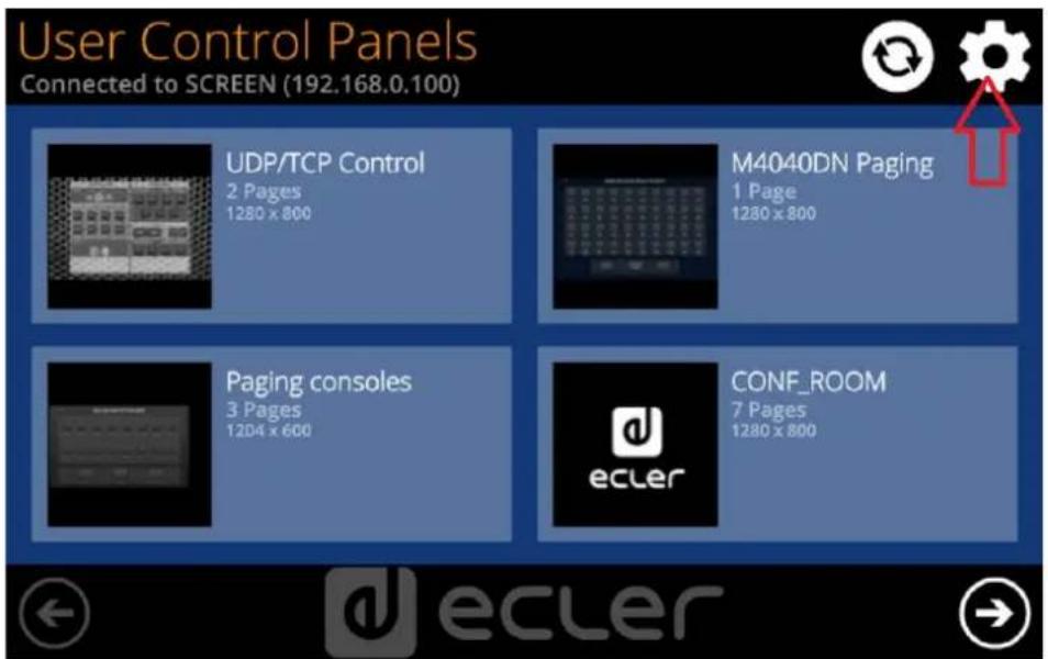 Ecler WPNETTOUCH - FONCTIONNEMENT - 1