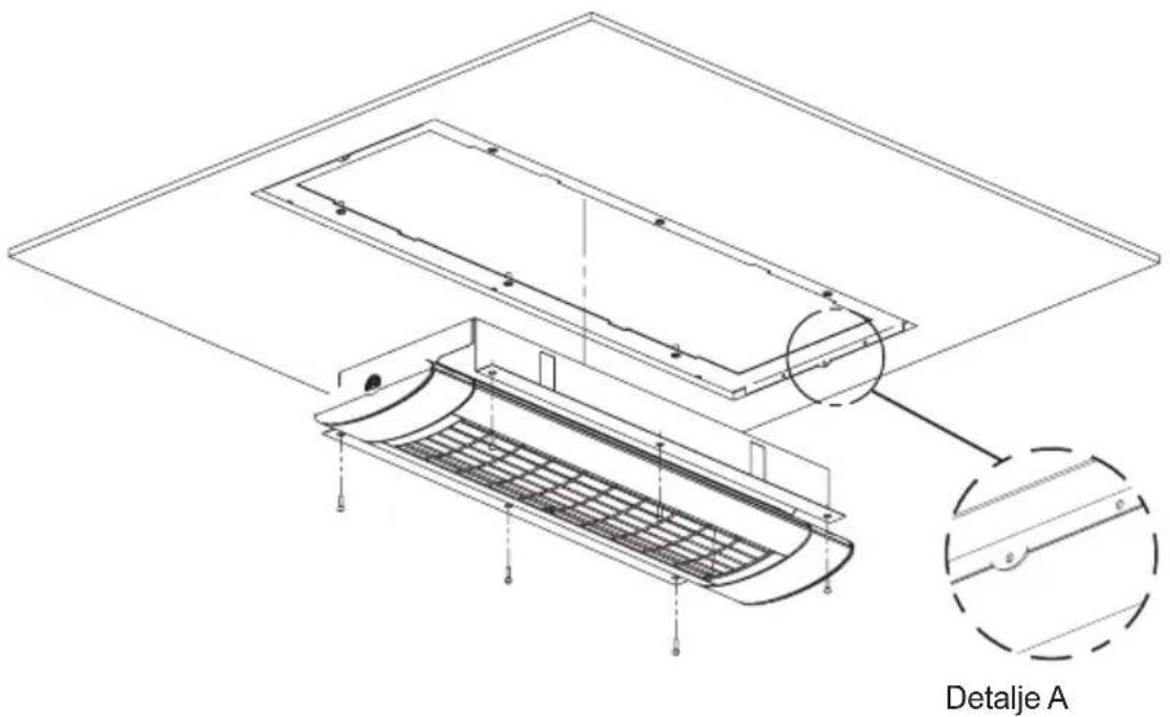 Etherma Solamagic SMD32000DEW - Trin 2: Monter apparatet i indbygningsrummet - 1