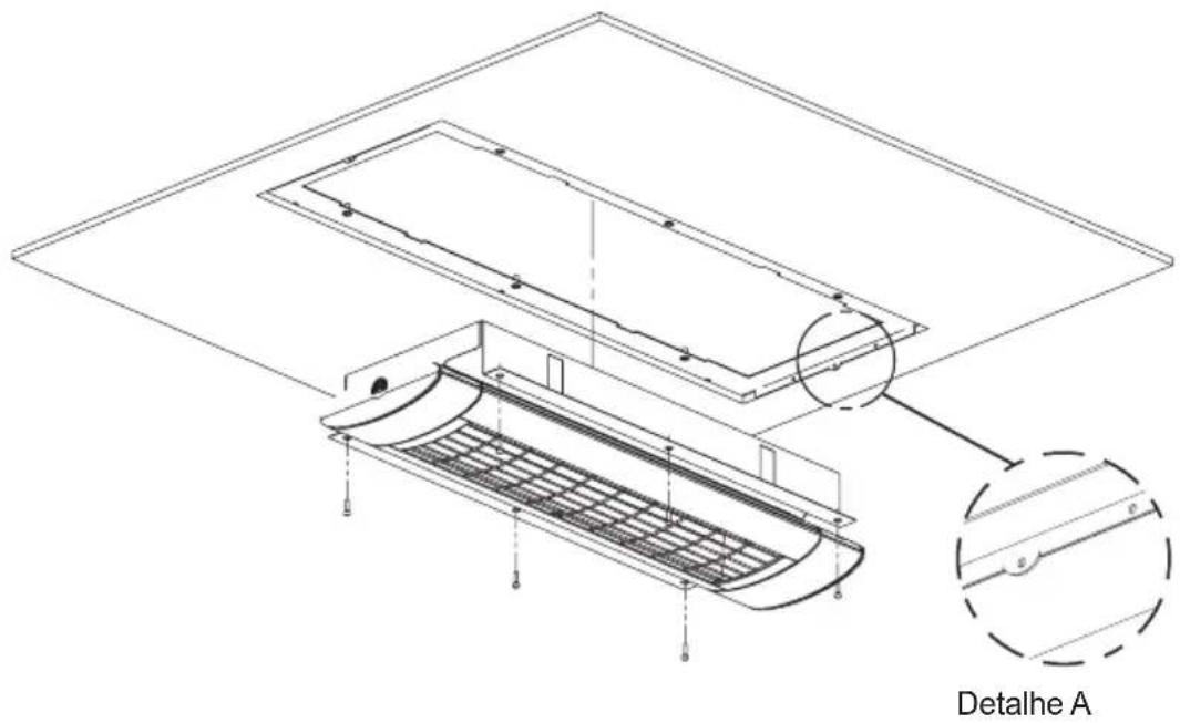 Etherma Solamagic SMS1PLUS2000W - Passo 2: Montar o aparecido no espoço de instalacao - 1