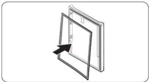 SAMSUNG RB38A6B2F12 - Για να αντικαταστήσετε το παρέμβυσμα - 1