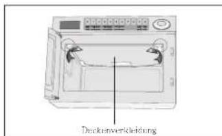 SAMSUNG MJ26A6093AT - REINIGEN DER DECKENVERKLEIDUNG - 1