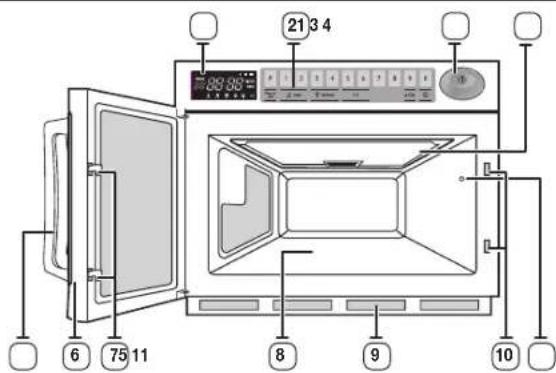 SAMSUNG MJ26A6093AT - OVEN - 1