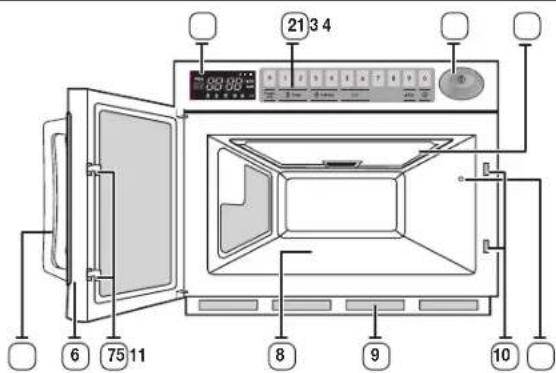 SAMSUNG MJ26A6093AT - HORNO - 1