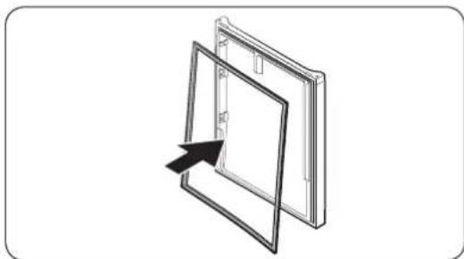 SAMSUNG RB38A6B3F3K - To replace the gasket - 1