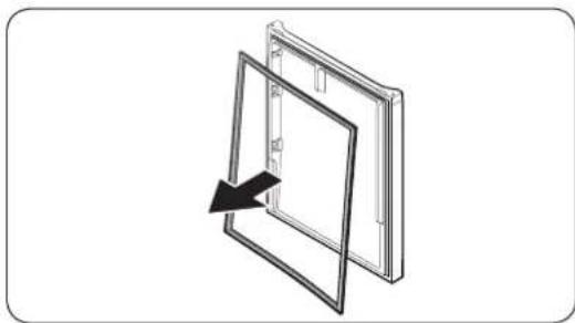 SAMSUNG RB38A6B3F3K - Odstranjevanje tesnila - 1