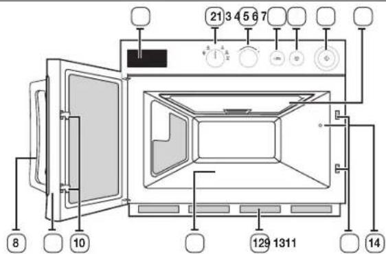 SAMSUNG MJ26A6051AT - LAMPKA (ŻRÓDŁO ŚWIATŁA) - 1