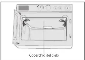 SAMSUNG MJ26A6051AT - PULIZIA DEL COPERCHIO DEL CIELO - 1