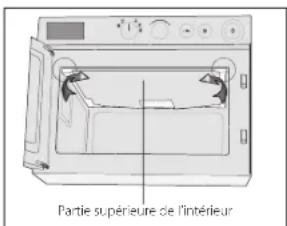 SAMSUNG MJ26A6051AT - Nettoyage de la PARTIE supérieure de l'intérieur - 1