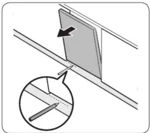 SAMSUNG DW60A8050US - Skirting board - 1