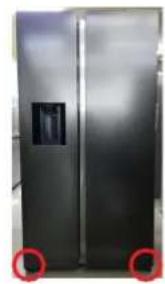 SAMSUNG RH68B8840B1 - Onderste scharnier - 1