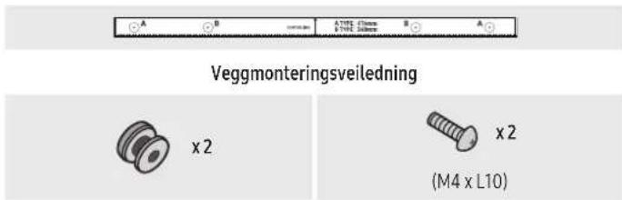 SAMSUNG HWQ935B - Veggfestets komponenter - 1