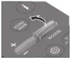 SAMSUNG HWS67B - Adjusting the Soundbar volume with a TV remote control - 4