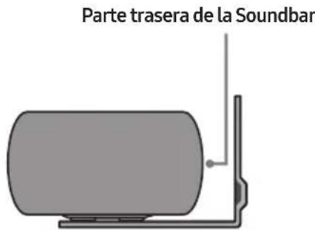 Parte trasera de la Soundbar