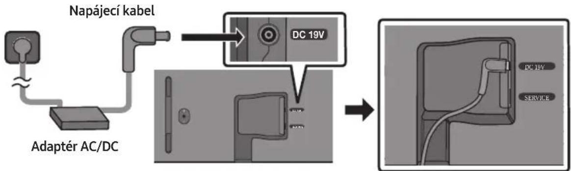 Napájecí kabel Adaptér AC/DC DC 19V DC 19V SERVICE