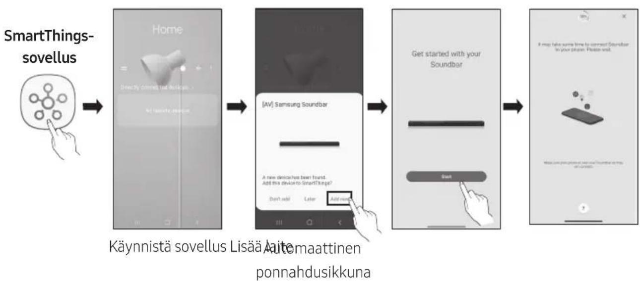 SAMSUNG HWS67B - Ensimmäinen yhteys - 1