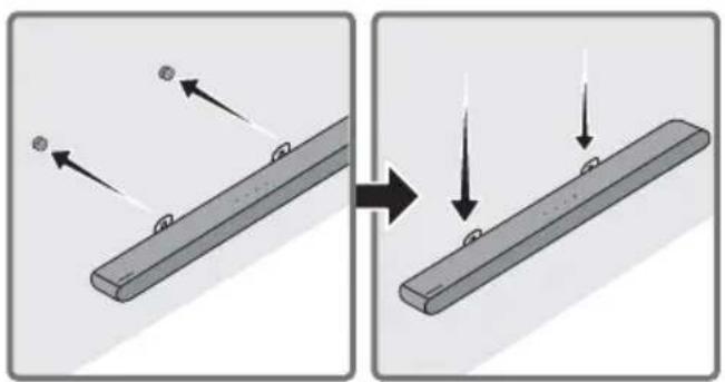 SAMSUNG HWS67B - Extrémité droite de la soundbar - 1