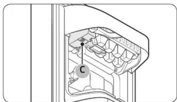 SAMSUNG RS62R5005M9 - Fabrication de glaçons (modèles applicables uniquement) - 2