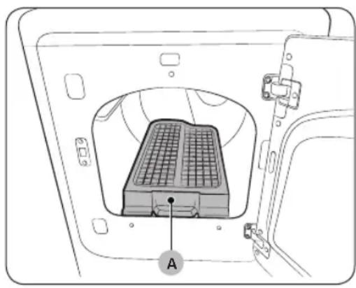 SAMSUNG DVE52B7650V - Grille de séchage (modèles applicables uniquement) - 1