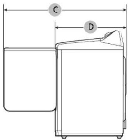 SAMSUNG DVE52B7650V - Conditions dinstallation - 2