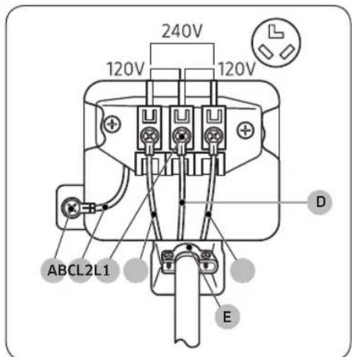SAMSUNG DVE52B7650V - ÉTAPE 3 Câblage électrique (modèles électriques) - 1