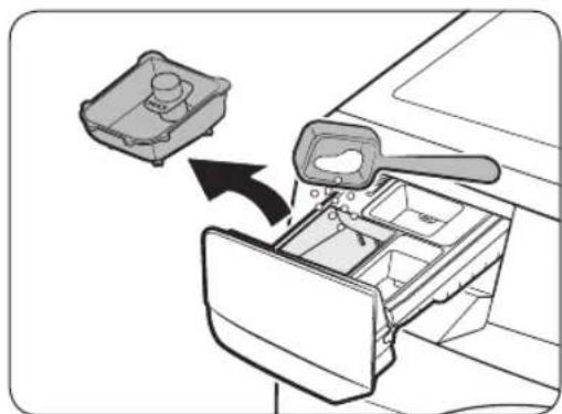SAMSUNG WF50BG8300AV - To use powdered detergent - 1