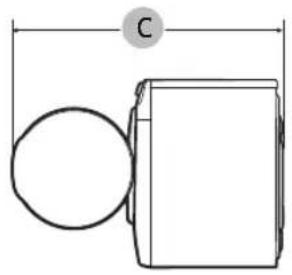 SAMSUNG WF50BG8300AV - Dimensiones - 2