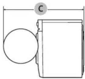 SAMSUNG WF46BB6700AD - Dimensions - 2