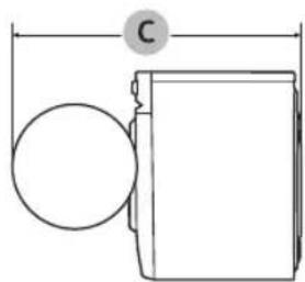 SAMSUNG WF46BB6700AD - Dimensions - 2