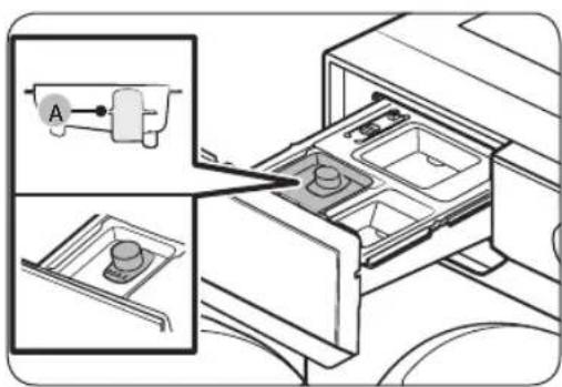 SAMSUNG WF46BB6700AD - Para agregar productos de lavado en el cajón para detergente - 1
