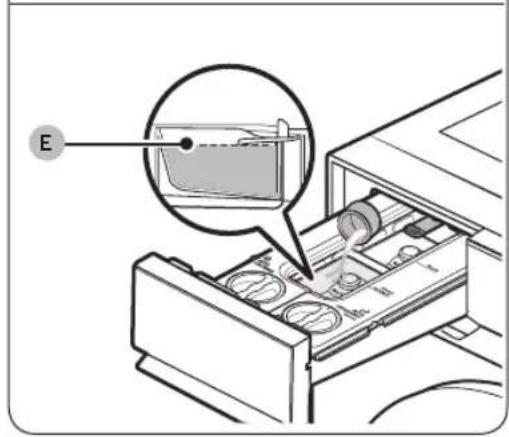 SAMSUNG WF46BG6500AV - Pautas para el cajón para detergente - 2