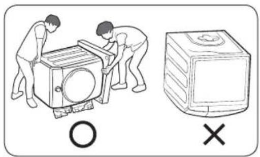SAMSUNG WF46BG6500AV - Unpacking your washer - 1