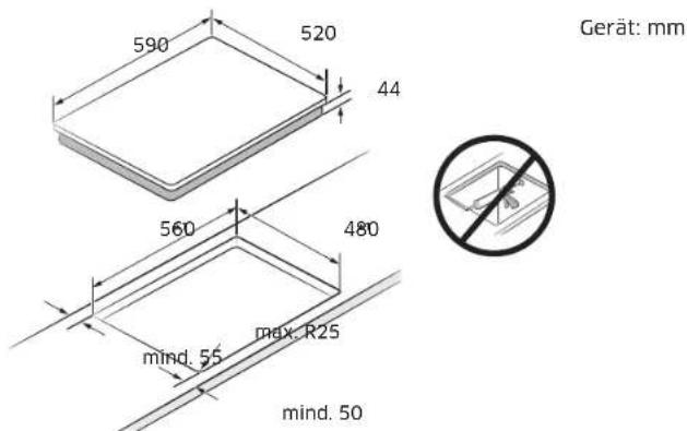 SAMSUNG NZ64B4016FK - Das Gerät installmenten - 2