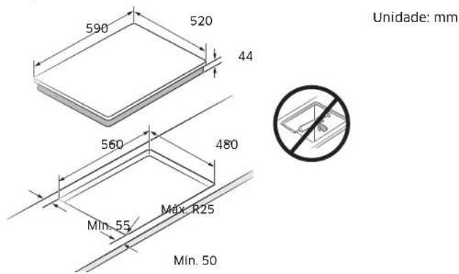 SAMSUNG NZ64B4016FK - Instalar a plac - 2