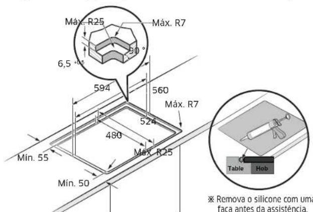 SAMSUNG NZ64B4016FK - Instalar a plac - 4