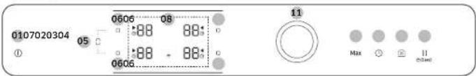 SAMSUNG NZ64B5045FK - Vadibas panelis - 3