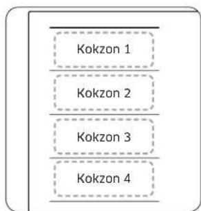 SAMSUNG NZ64B5045FK - Flex-zon Plus (endast på modeller med Flex-zon Plus) - 1