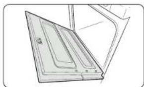 SAMSUNG NV7B5775WAK - Ευέλικτη πόρτα (μόνο για συγκεκριμένα μοντέλα) - 4