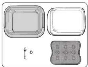 SAMSUNG NV7B5775WAK - Συναρμολόγηση του δοχείου ατμού (μόνο για συγκεκριμένα μοντέλα) - 1