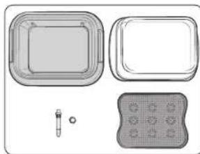 SAMSUNG NV7B5775WAK - A göztartály összeszerelése (csak egyes típusok esetén) - 1