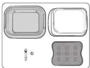 SAMSUNG NV7B5775WAK - Assemblaggio del contenitore per cottura a vapore (solo per modelli applicabili) - 1