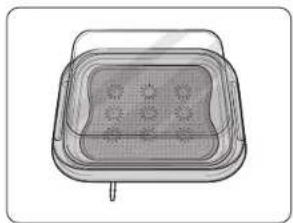 SAMSUNG NV7B5775WAK - Assemblaggio del contenitore per cottura a vapore (solo per modelli applicabili) - 3