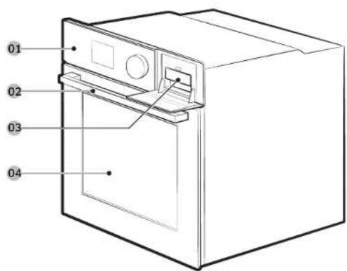 SAMSUNG NV7B5645TAS - Φούρνος - 1